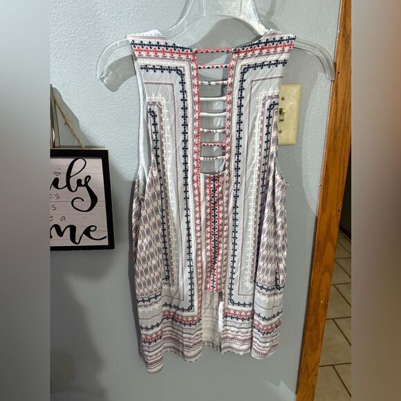 Tart Modal Sleeveless Cut out Back Top Multi Color Size Small Women's - Picture 5 of 8